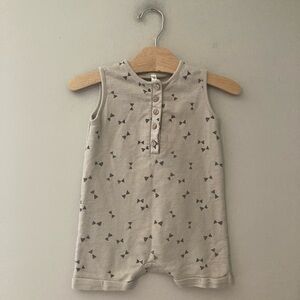 $21 ADD‎ ON Rylee + Cru Romper boys bow tie Sleeveless Quincy Mae Little Bipsy